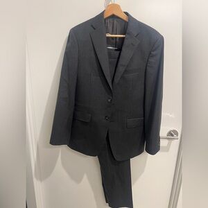 Calvin Klein Charcoal Gray Men's Suit